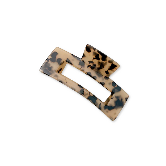 Acetate Hair Clip Leopard