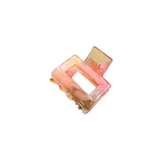 Acetate Hair Clip Rose Garden