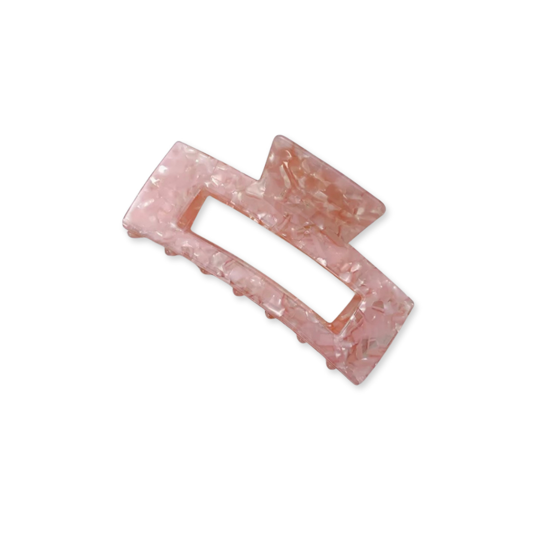 Acetate Hair Clip Pretty in Pink