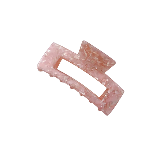 Acetate Hair Clip Pretty in Pink