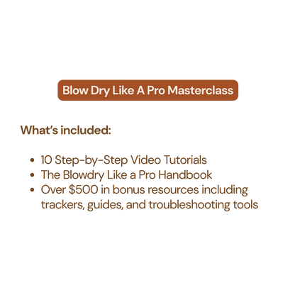 Blowdry Like A Pro Masterclass