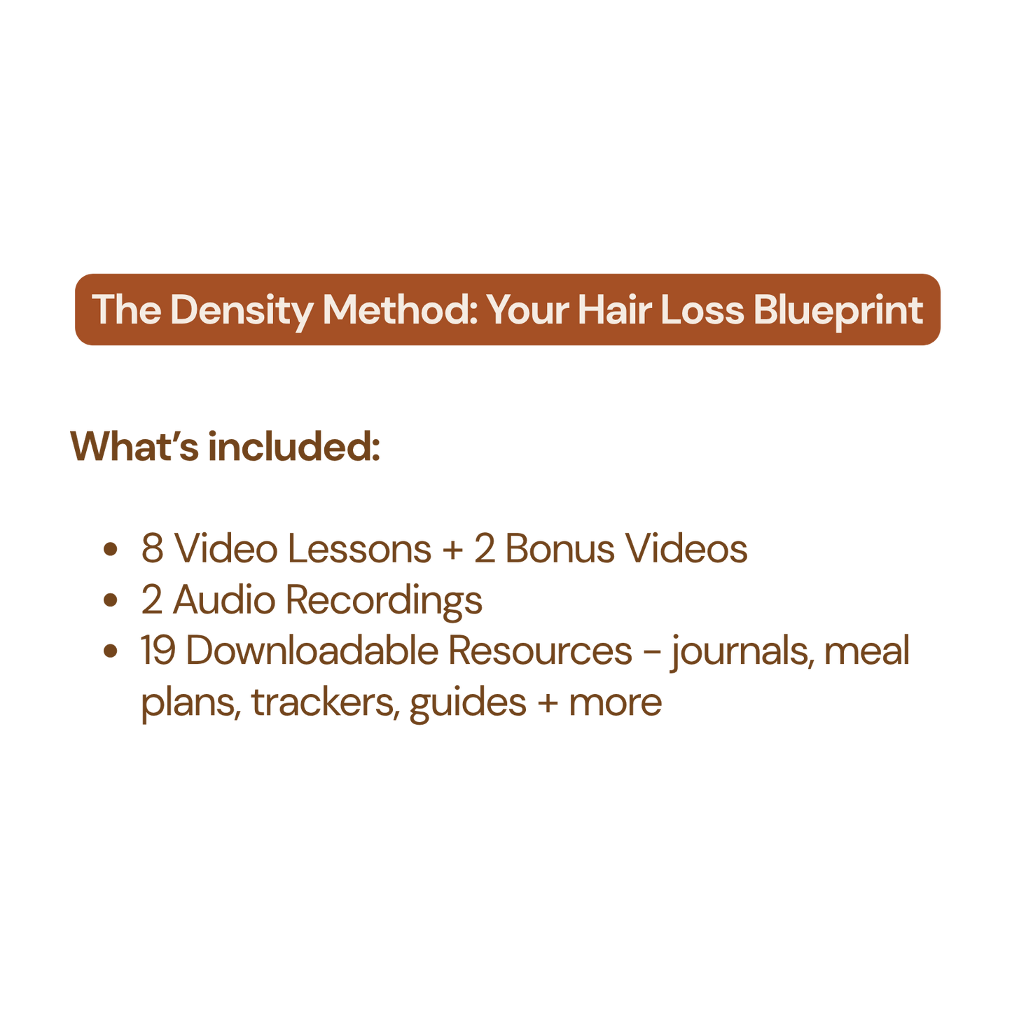 The Density Method: Your Hair Loss Blueprint