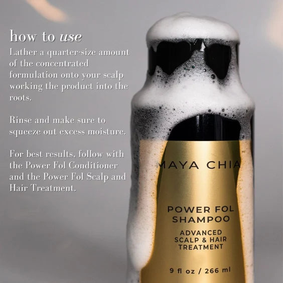 Power Fol Advanced Scalp And Hair Treatment Shampoo (266ml)