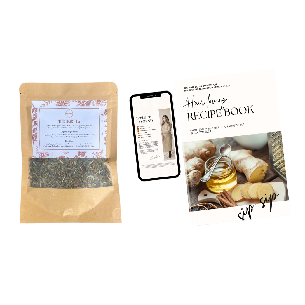 Hair Tea & Recipe Book Promo
