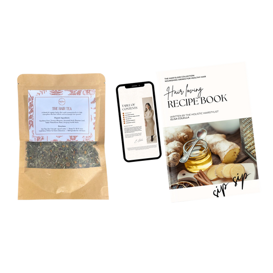 Hair Tea & Recipe Book Promo