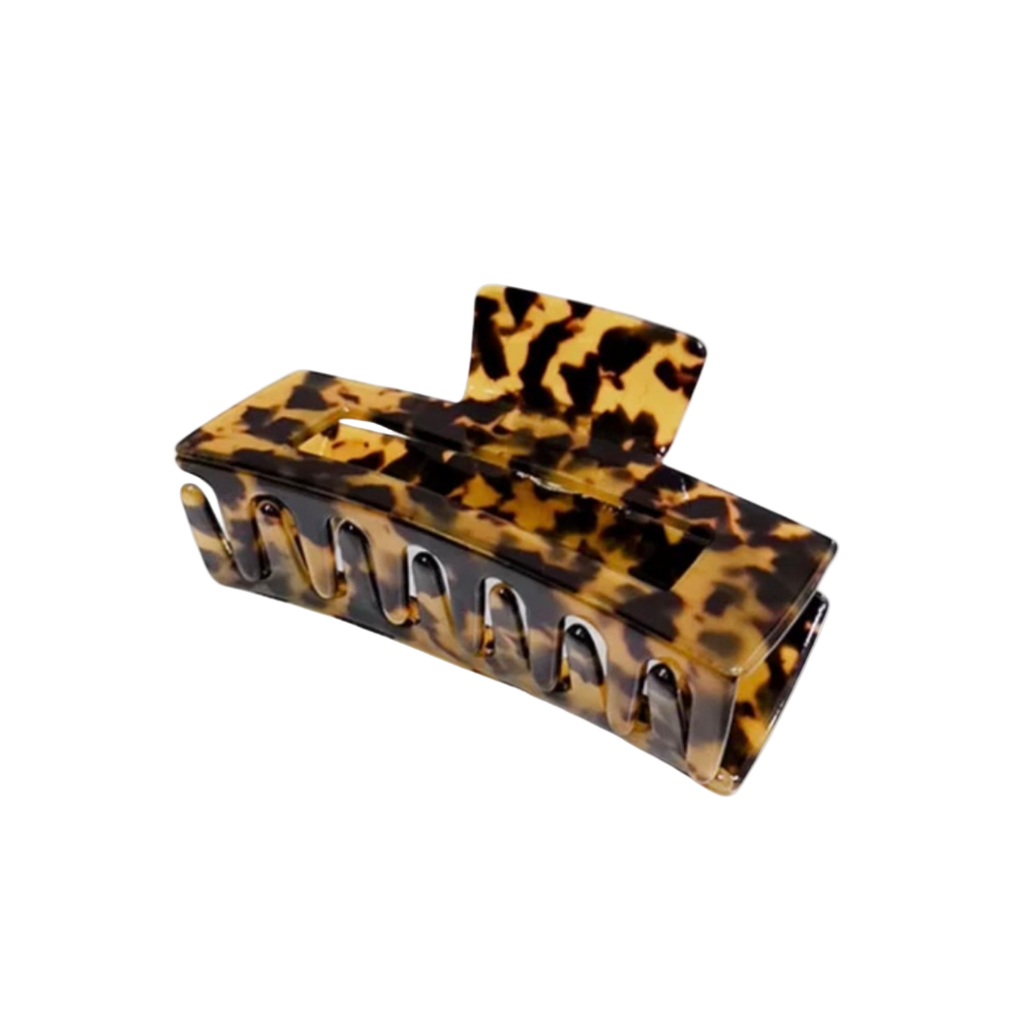 Acetate Hair Clip Leopard