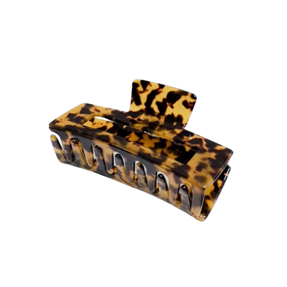 Acetate Hair Clip Leopard