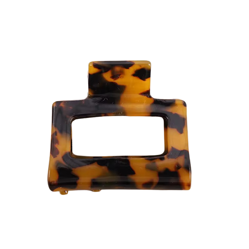 Acetate Hair Clip Leopard