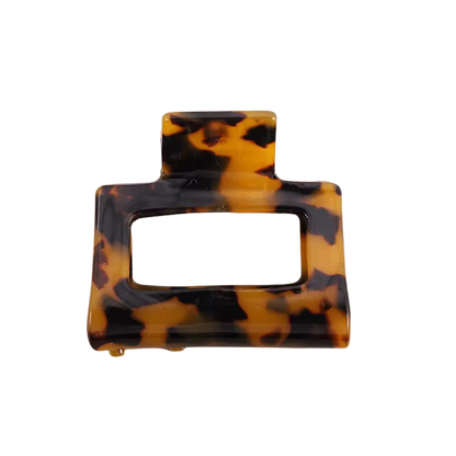 Acetate Hair Clip Leopard