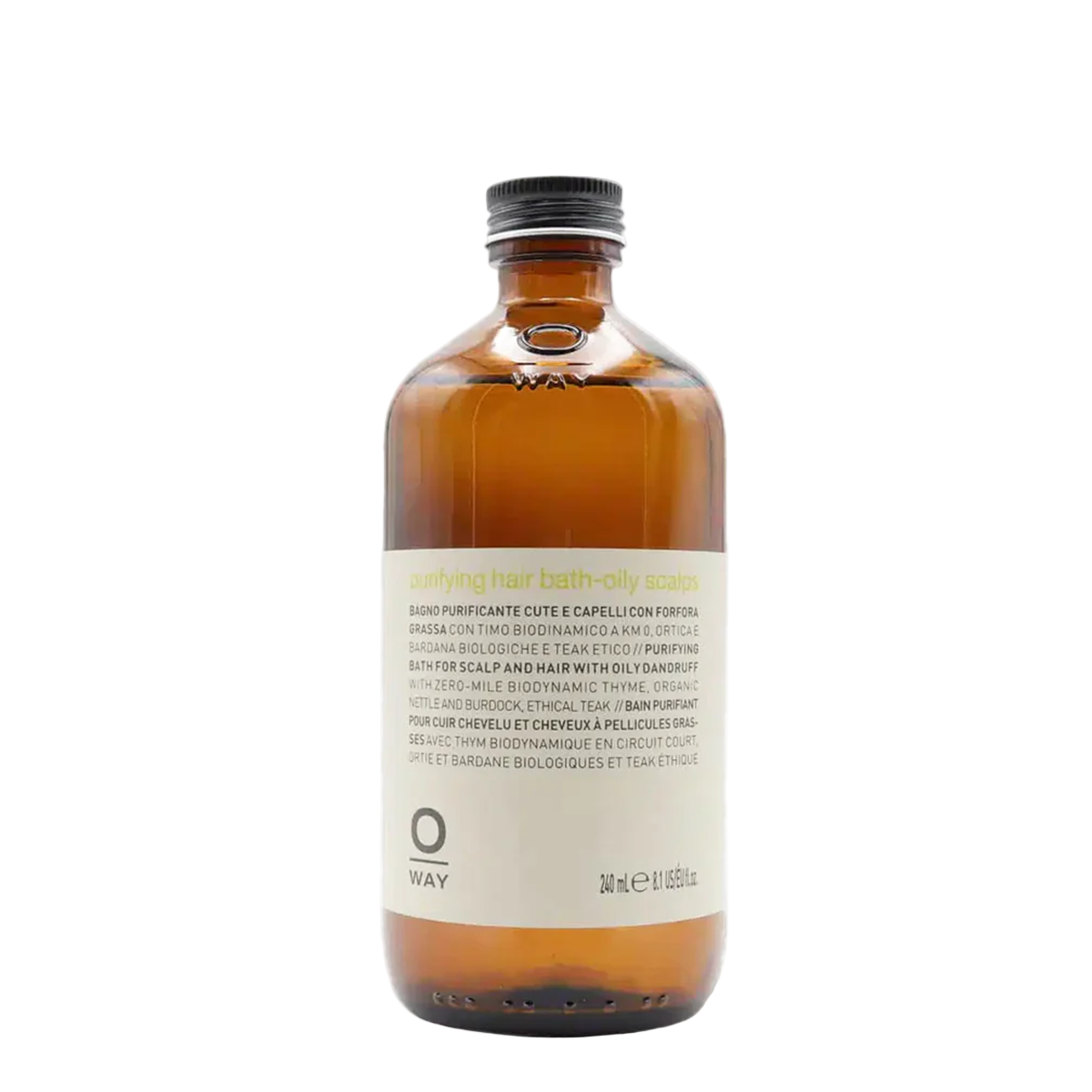 Oway Purifying Hair Bath For Oily Scalps (240 ml)